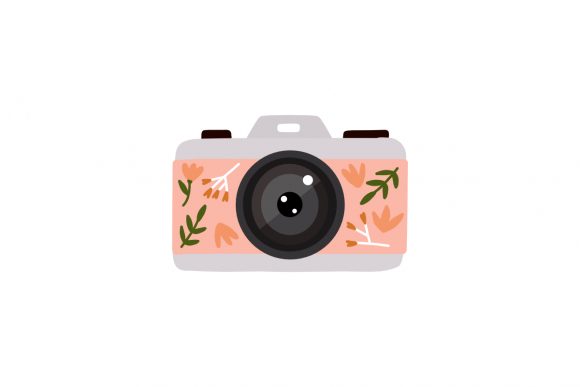 Discover the Charming Floral Camera Icon