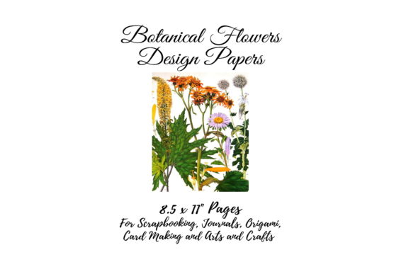 Enhance Your Crafting with Vintage Botanical Sheets