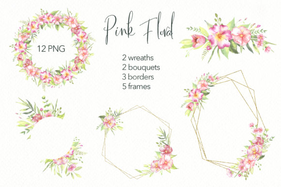 Enhancing Your Designs with Watercolor Floral Frame Clipart