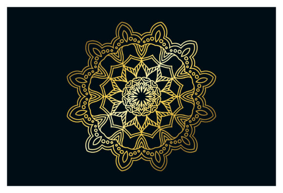 Floral Mandala Oriental Vector: A Versatile Design Element for Creative Projects