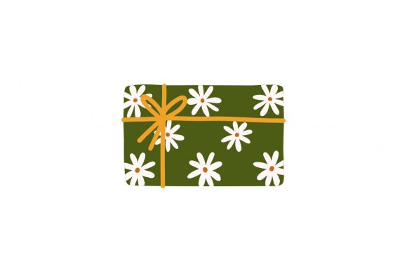 Wrapped Gift Box Tied Floral Daisies: A Charming and Versatile Gift Solution